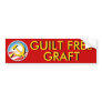 Guilt Free Graft Bumper Sticker