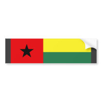 Guinea Bissau Flag Bumper Sticker