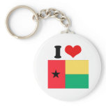 Guinea-Bissau Flag keychains