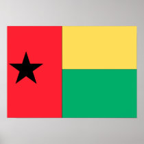 Guinea-Bissau Flag Posters