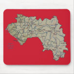 Guinea-Conakry Map Mousepad
