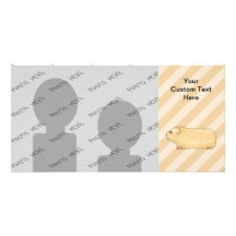 Guinea Pig. Custom Photo Card