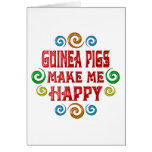 Guinea Pig Happiness Greeting Card