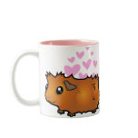 Guinea Pig Love (scruffy) mugs
