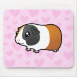 Guinea Pig Love (smooth hair) mousepads