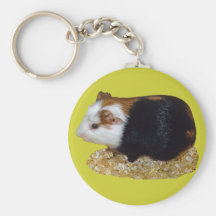 Guinea Pig Pet Key Chain