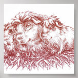 Guinea Pigs II Print