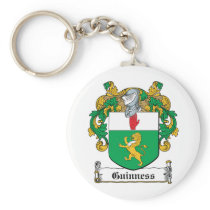 Guinness Family Crest Keychain