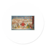 Guiseppe Verdi Aida 1908 Hippodrome stickers
