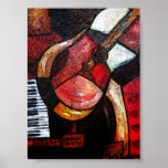 GUITAR ABSTRACT POSTER
