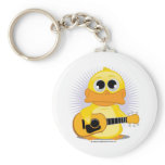 Guitar (Acoustic) Duck Key Chains