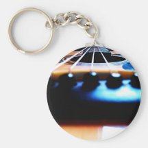 Guitar Art Key Chains