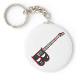 Guitar B Keychain