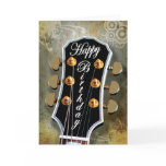 Guitar Birthday Card