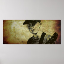 GUITAR BOY POSTERDRUCK