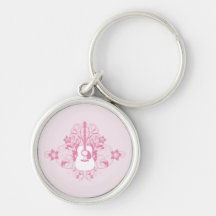 Guitar Design Key Chain