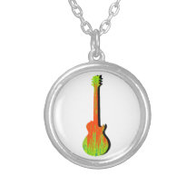 GUITAR GOES FAR PERSONALIZED NECKLACE