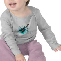 Guitar Graffiti - Emo Rock Music Band Alternative Tee Shirts