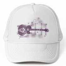 Guitar Graphic Pur Hat
