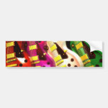 guitar, guitars, electric,lightning,rock,music, bumper sticker