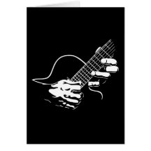 Guitar Hands II Card