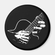 Guitar Hands II Refrigerator Magnets