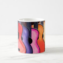 Guitar Mug by Loni