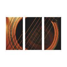 Guitar Music Canvas Wrap Gallery Wrapped Canvas