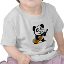 Guitar Panda T-shirt