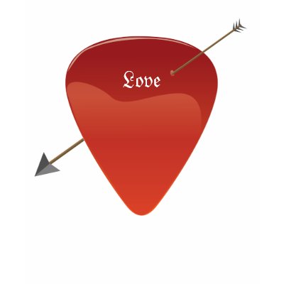 Guitar Pick T-Shirt by RebShai