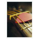 Guitar Pick Tucked in Strings Personalised Announcement