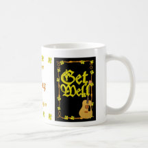 Guitar play best wishes mug