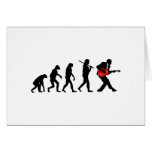 Guitar player evolution cards