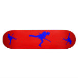 Guitar Player Silhouette Skateboard
