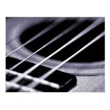 Guitar Postcard