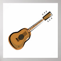 guitar print
