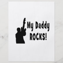 guitar rocks bk holding up electric daddy rocks personalized flyer
