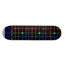 guitar skate deck
