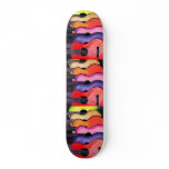 Guitar skateboard
