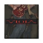 Guitar with Viola Icon Magnet