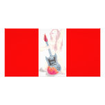 Guitar Woman Photo Card photo cards