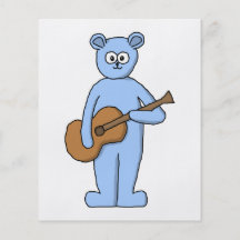 Guitarist Bear. Flyer