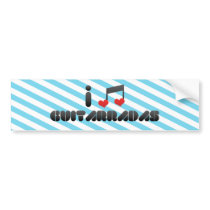Guitarradas fan bumper stickers