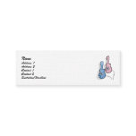 Guitars Skinny Profile Card Business Card Templates