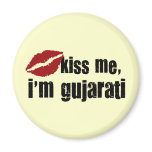 Gujrati Kiss magnets