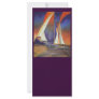 Gulet Under Sail Rack Card
