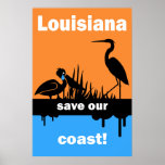 Gulf of Mexico oil spill Print
