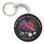 Gulf Region Roller League keychains