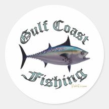 GulfCoast Collection by FishTs.com Stickers