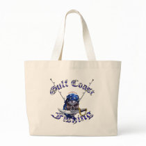 GulfCoast Fishing Pirate Tote Bags